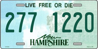NH license plate 2771220