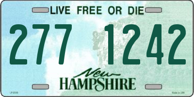 NH license plate 2771242
