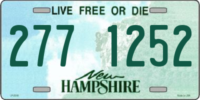 NH license plate 2771252