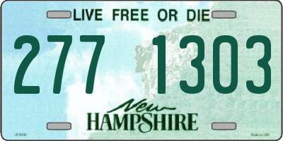NH license plate 2771303