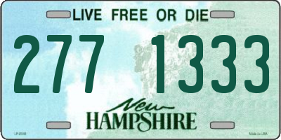 NH license plate 2771333