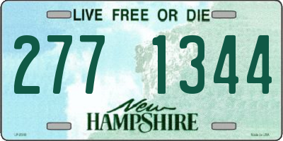NH license plate 2771344