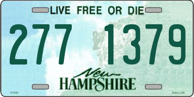 NH license plate 2771379