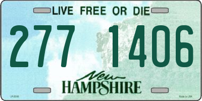 NH license plate 2771406