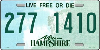 NH license plate 2771410