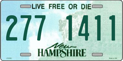 NH license plate 2771411