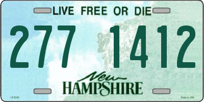 NH license plate 2771412