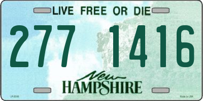 NH license plate 2771416