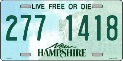 NH license plate 2771418