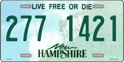 NH license plate 2771421