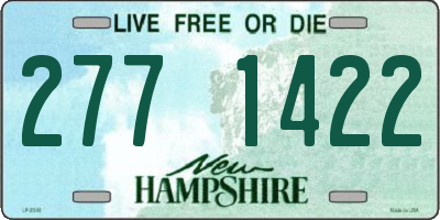 NH license plate 2771422