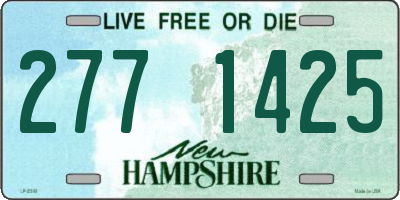 NH license plate 2771425