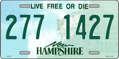 NH license plate 2771427