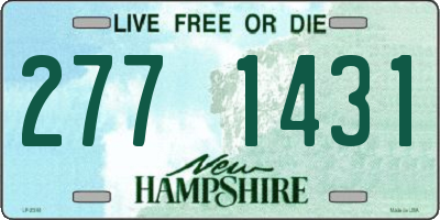 NH license plate 2771431