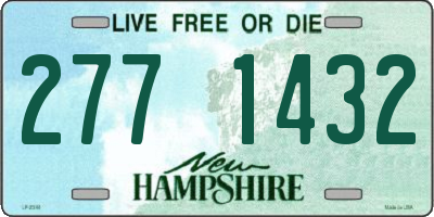 NH license plate 2771432