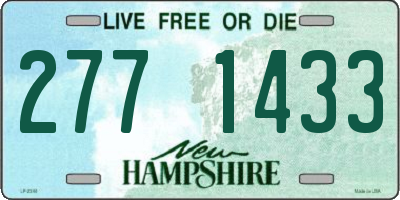 NH license plate 2771433