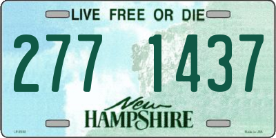 NH license plate 2771437