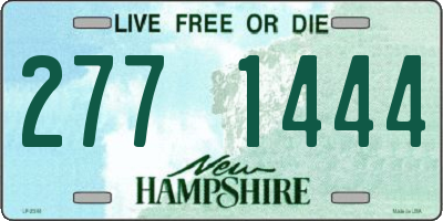 NH license plate 2771444