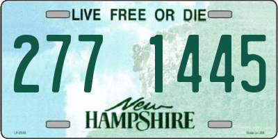 NH license plate 2771445