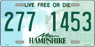 NH license plate 2771453