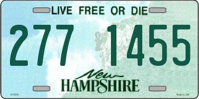 NH license plate 2771455