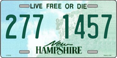 NH license plate 2771457