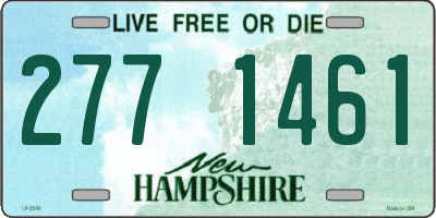 NH license plate 2771461
