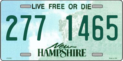 NH license plate 2771465