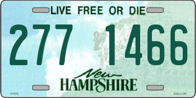 NH license plate 2771466
