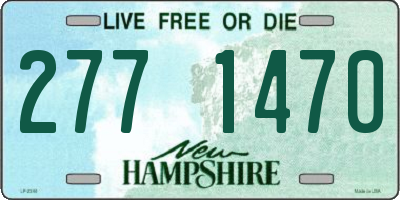 NH license plate 2771470