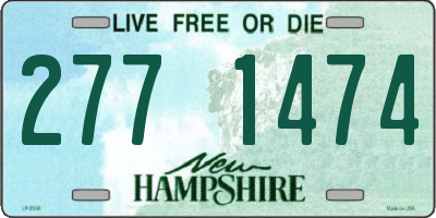 NH license plate 2771474