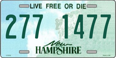 NH license plate 2771477