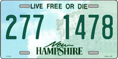 NH license plate 2771478