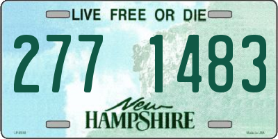 NH license plate 2771483