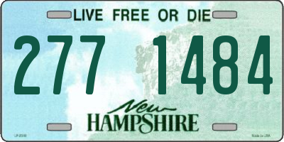 NH license plate 2771484