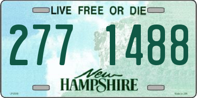 NH license plate 2771488