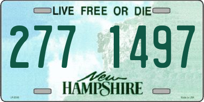 NH license plate 2771497
