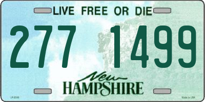 NH license plate 2771499