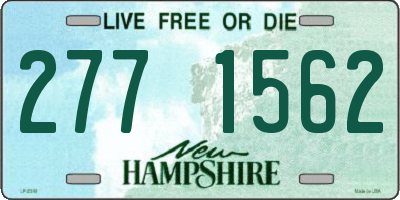 NH license plate 2771562