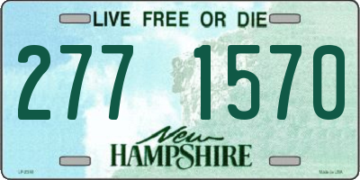 NH license plate 2771570
