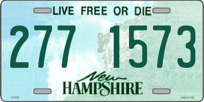 NH license plate 2771573