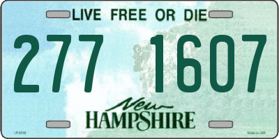 NH license plate 2771607