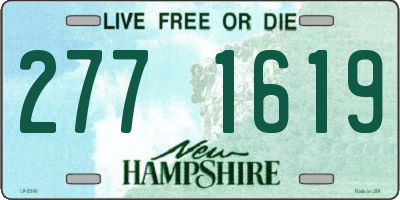 NH license plate 2771619