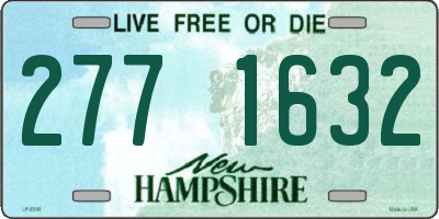 NH license plate 2771632