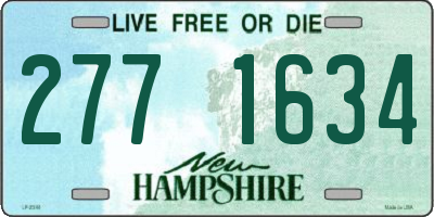 NH license plate 2771634