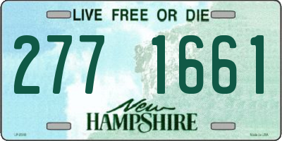 NH license plate 2771661