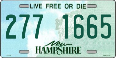 NH license plate 2771665