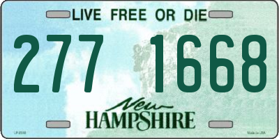 NH license plate 2771668