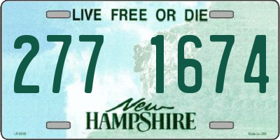 NH license plate 2771674