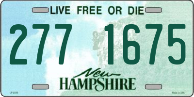 NH license plate 2771675